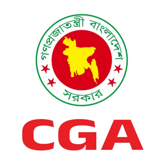 Office of the Controller General of Accounts (CGA) - হিসাব মহানিয়ন্ত্রকের কার্যালয় (সিজিএ) - Logo