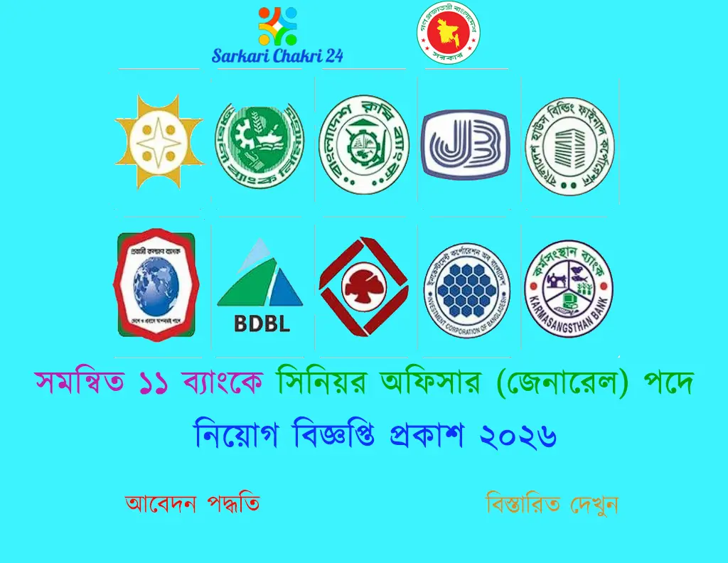 Combined 11 Banks (9 Banks and 2 Financial Institutions) (BSC) | সমন্বিত ১১ ব্যাংক - Banner